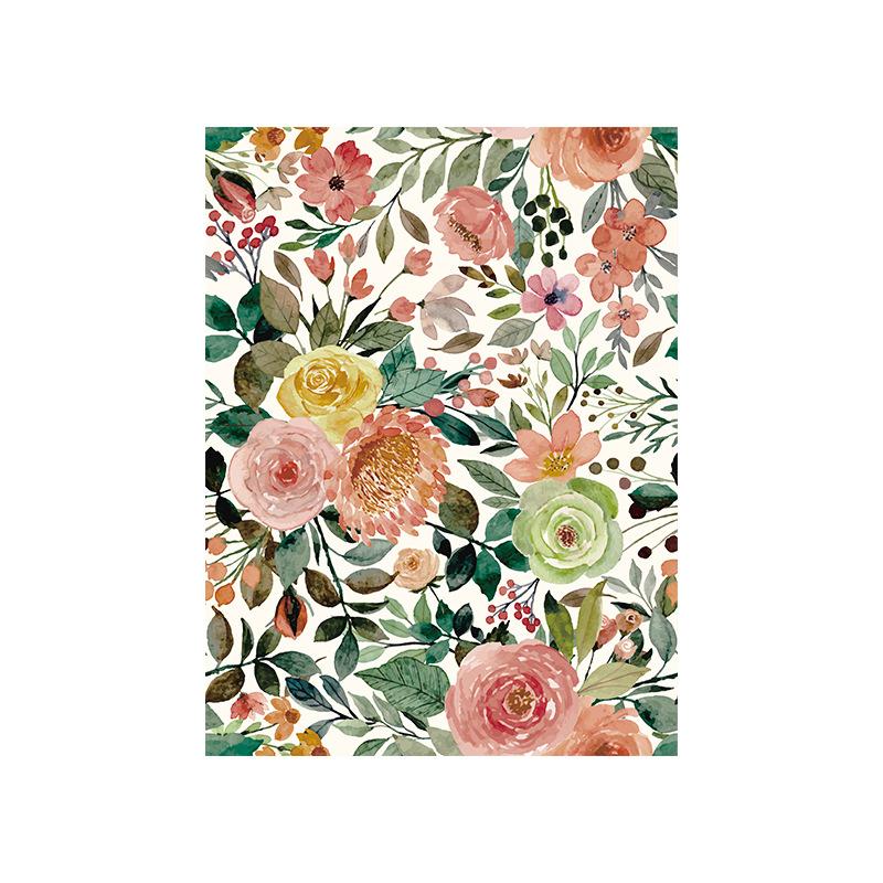 PVC Wallpaper Household Self-adhesive Background Wall Decorative Painting Wall Sticker Self-adhesive Wall Covering Bedroom Wallpaper Self-adhesive