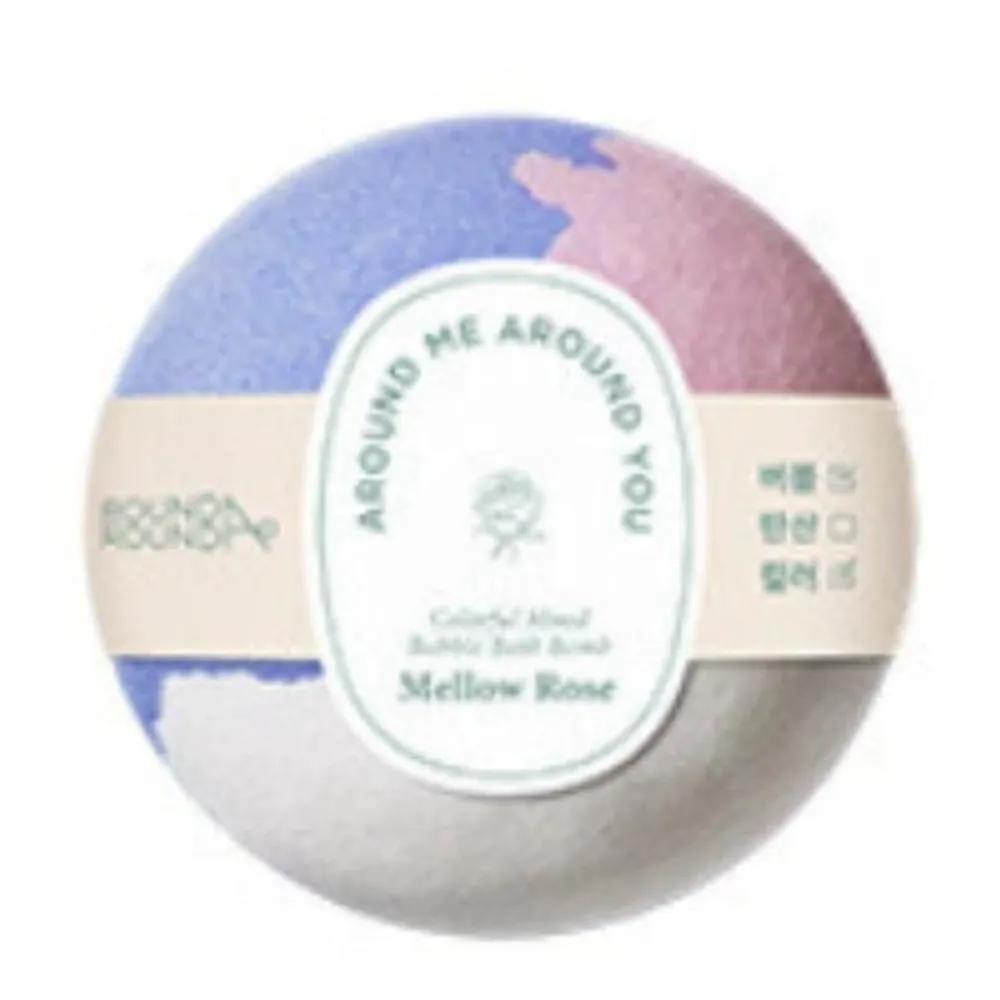 ROUND A ROUND Bubble Bath Bomb Mellow Rose 150g