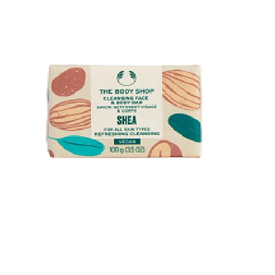 The Body Shop Cleansing Face & Body Bar 100g (Choose 1 of 7 Types) (Vegan)