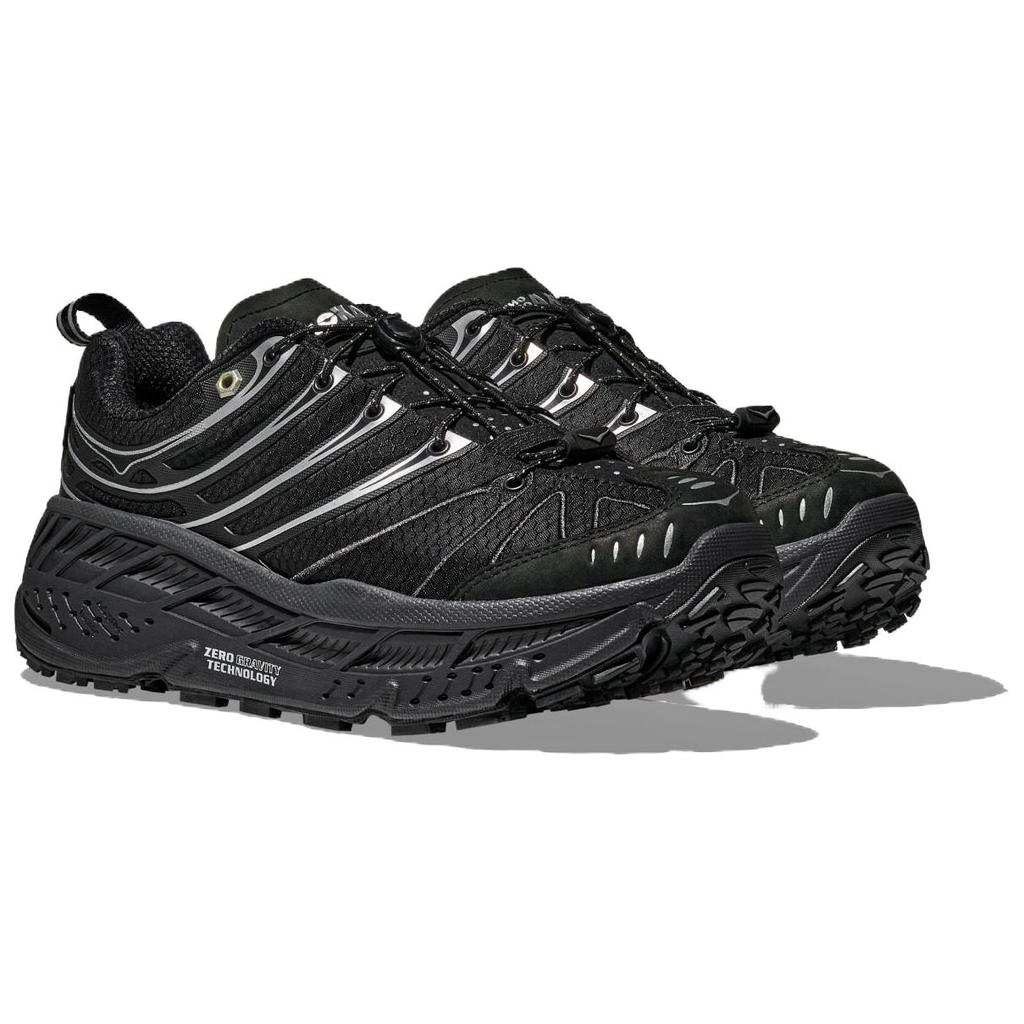 HOKA Stinson Evo GORE-TEX Black Silver Men Sneakers 1173890-BKSV