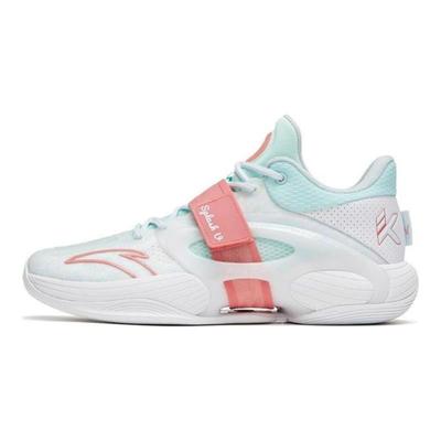 Men Splash 5 Hawaii Beach Nitro Tech Low-Top Basketball Shoes White Green Pink 112321108-2