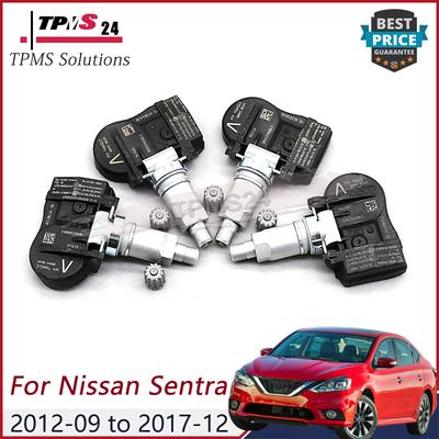 4 STÜCKE Reifendrucksensor 40700-3AN0B Für 2012-2017 Nissan Sentra 315MHz TPMS Reifendrucküberwachungssystem