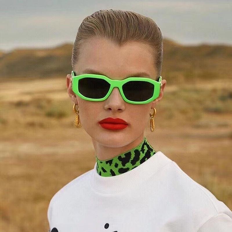 New Oval Cat Eye Sunglasses Women Luxury Brand Small Frame Vintage Style Shades for Female Fashion
