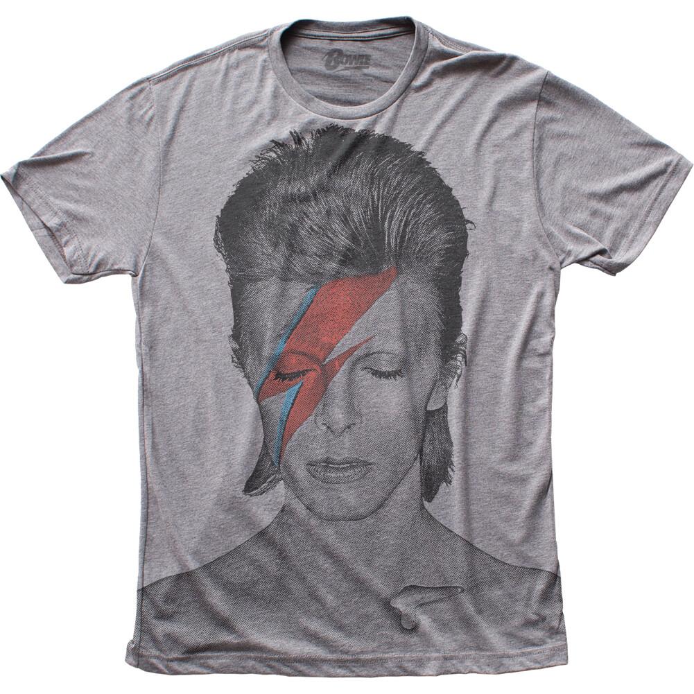 David Bowie Aladdin Sane Allover T-Shirt S 2X XL