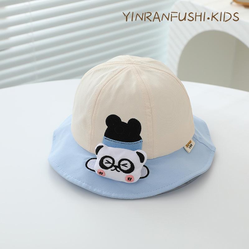 Infant and Toddler Fisherman Hat Spring and Autumn Cute Baby Super Cute Sunbath Hat Boy and Girl Sun Protection Versatile Hat Fashionable