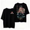 Demon Slayer Anime T-shirt for Men and Women Summer Casual Loose Retro Hip Hop Street Style Men's Style Clothing