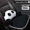 Cartoon Doll Style Heated Car Seat Cushion Set - Three Pieces for Winter Comfort