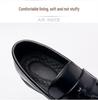 Lightweight Men's Plus Size Tassel Brogue Slip-On Leather Shoes - Bestseller Casuals Model 7263.
