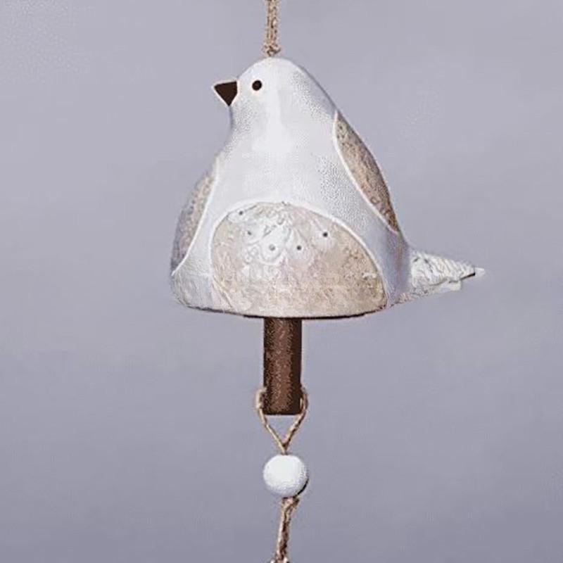 Wind Chime Bird Ornaments Spring AtmosphereBell Bird Hanging Ornaments Home and Courtyard Bird Art Bells Wind Chimes