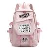 Stranger Things Teenage Printed Backpack Large Capacity Student Schoolbag