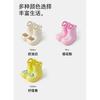 Adjustable Children's Rain Boots Boys and Girls Soft Sole Kindergarten Baby Elementary School Waterproof Non-Slip Rubber Boots