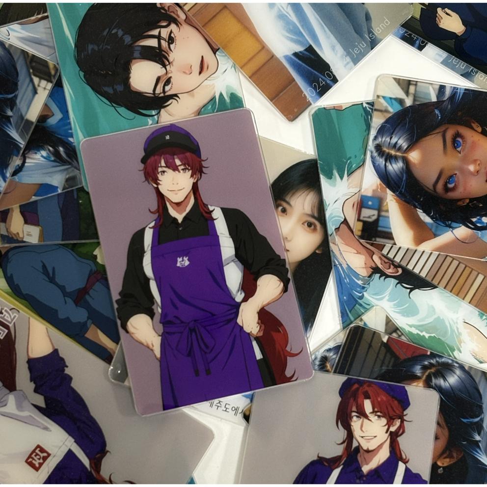 

(Custom-made) PET photo card production High-quality, clear photo cards of your own, from 1 to large quantities