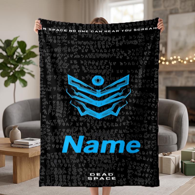 Dead Space Custom Flannel Blankets Soft Warm Cozy Throws for Home Decor Holiday Gifts