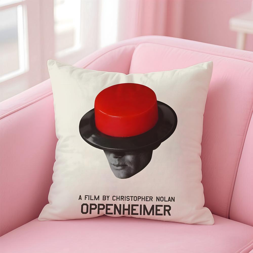 o-Oppenheimer Singer Cushion Cover Comfortable Reversible Pillow Cover Ideal for Car Sofa Bedroom & Beyond