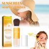 1 szt. Wodoodporny Puder Słoneczny SPF50 Sunblock Ochrona Skóry Niewidoczne Pory Blokada Słoneczna Kontrola Oleju do Pielęgnacji Twarzy