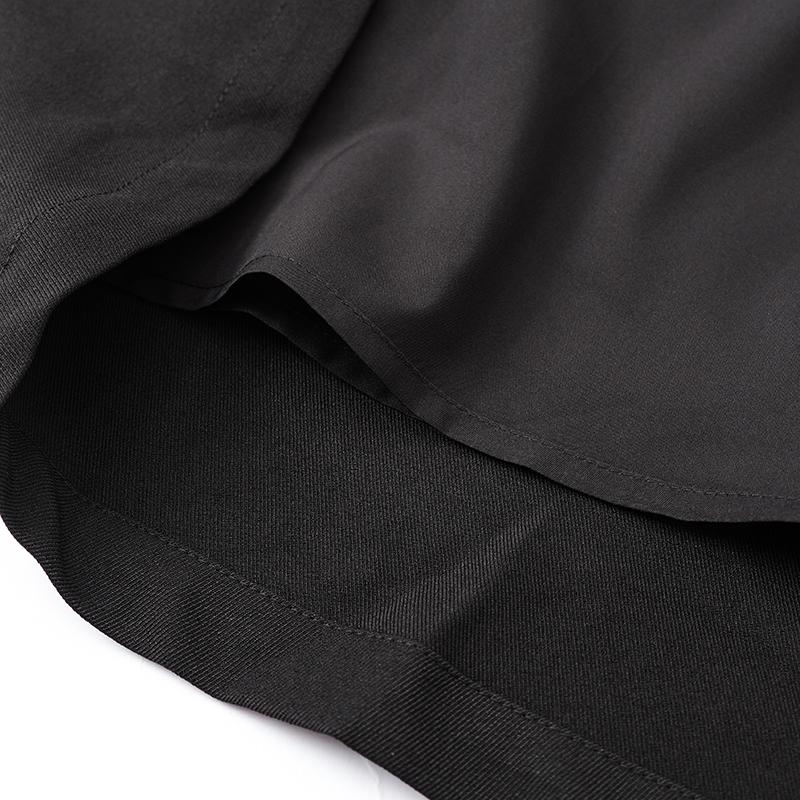 MIXMAX Casual Versatile Temperament Fashionable Age Reducing Slimming Half Body Long Skirt
