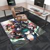 1pc My Hero Academia Chair Mat - Anime Cartoon Design Office Desk Pad, Anti-Slip Rug for Home Decor, Suitable for Office, Living Room, Bedroom, Game R