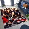 Alfombra Decorativa Rápida y Furiosa X Dominic Art para Dormitorio Sala de Estar Sofá Hogar Felpudo, Alfombrilla de Suelo Grande Antideslizante para Niños