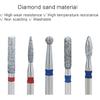 50Pcs Cuticle Drill Bit Cuticle Drill Bits for Nails Diamond Nail Drill Bits