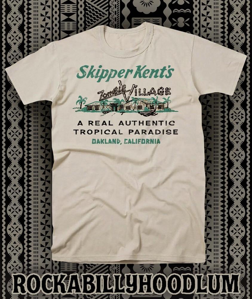

Retro Tiki T Shirt Bar Mug Restaurant Polynesian Skipper Kent Oakland Ca XL