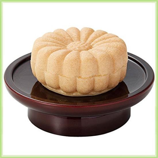 

Food sample Japanese Chrysanthemum Monaka sweets