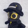 Halloween Luminous Doll Plague Crow Bird Beak Doctor Death Glowing Ghost Doll Plush Toy