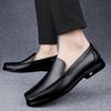 Spring Genuine Leather Men's Loafers Comfortable Slip-on Driving Casual Low Heel Shoes Soft Bottom Business Dating Loafers Shoes
