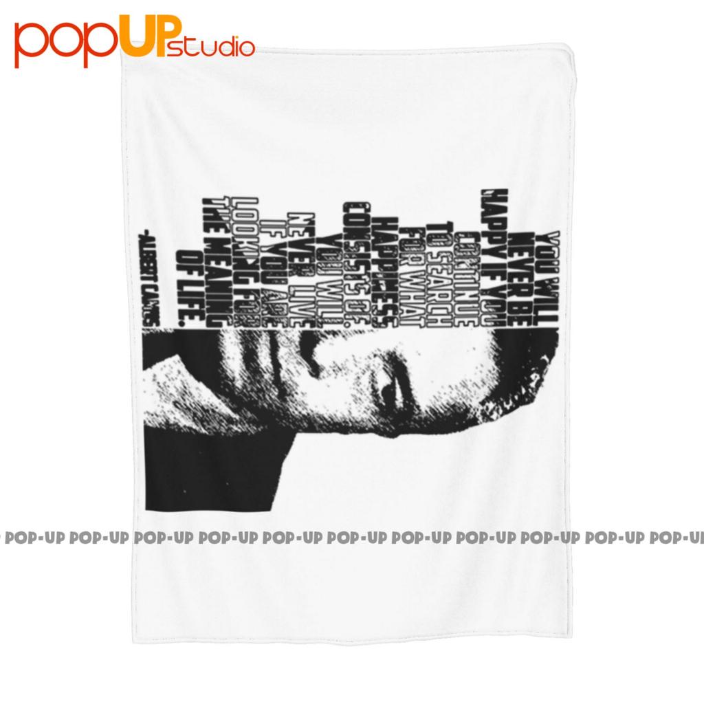 Albert Camus You Will Never Be Happy Ultra-Soft Blanket Quilt Winter Sofa Cover Bed Covers
