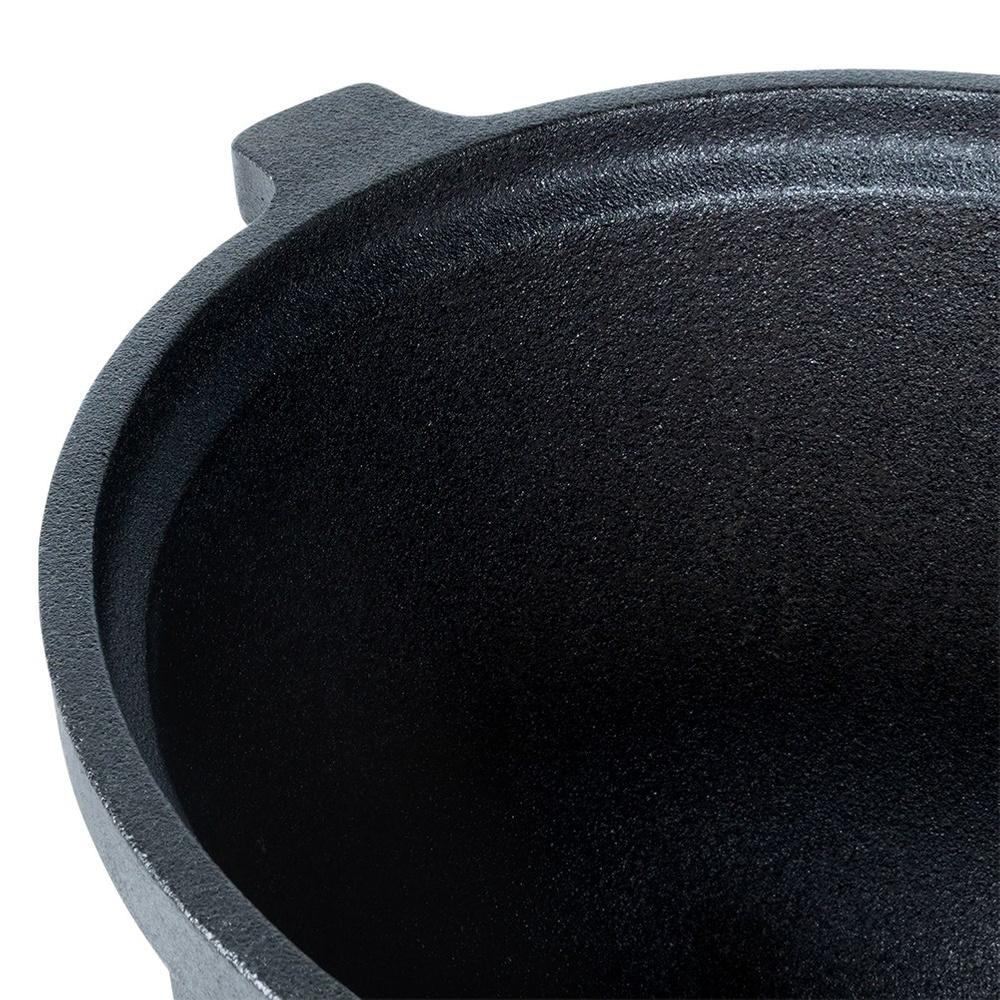 Hungarian Hunting Cast Iron Pot for Roasted Roasts, Campfire, 4l