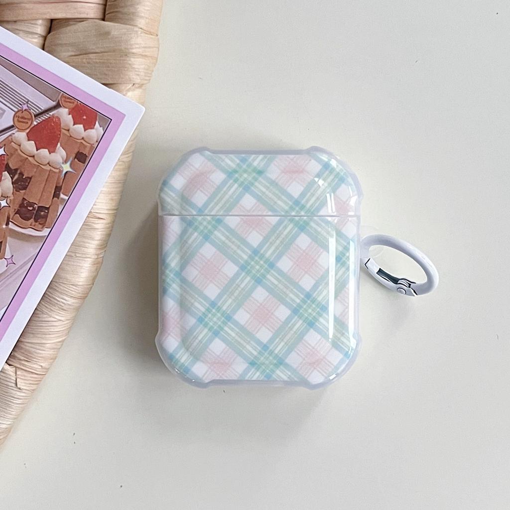 Polka dot bow four corners anti-drop applicable AirPods 1 protective case pro1/1/1 generation apple bluetooth headset case