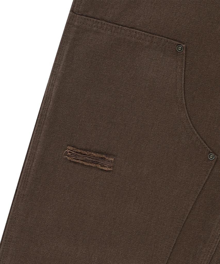MAHAGRID Double Knee Canvas Pant Brown(Mg2Efmd113A)
