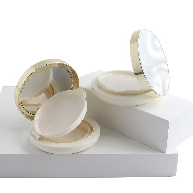 Portable Empty Air Cushion Puff Box With Powder Sponge Mirror Portable Cosmetic Makeup Case Container For Bb Cream Foundation