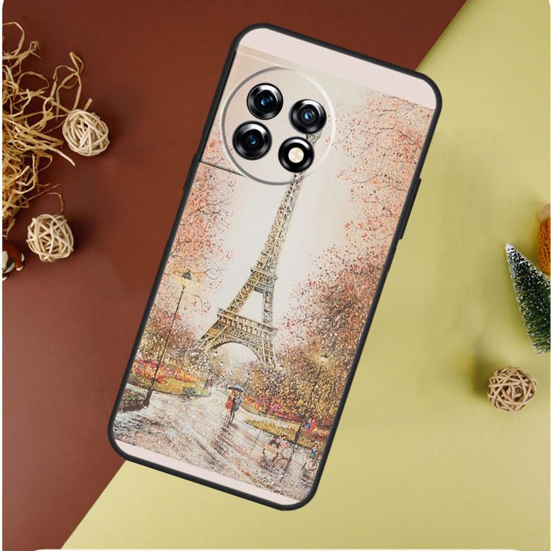 Eiffel Tower Paris For OnePlus Nord 4 CE 3 2 Lite N20 N30 9 10 Pro 8T 9RT 10T 10R 13R 12R 11 12 13 Phone Case