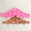 Silicone Mould European Crown Embossed Baking Flower Lace Chocolate Mould Wedding Decoration Tools