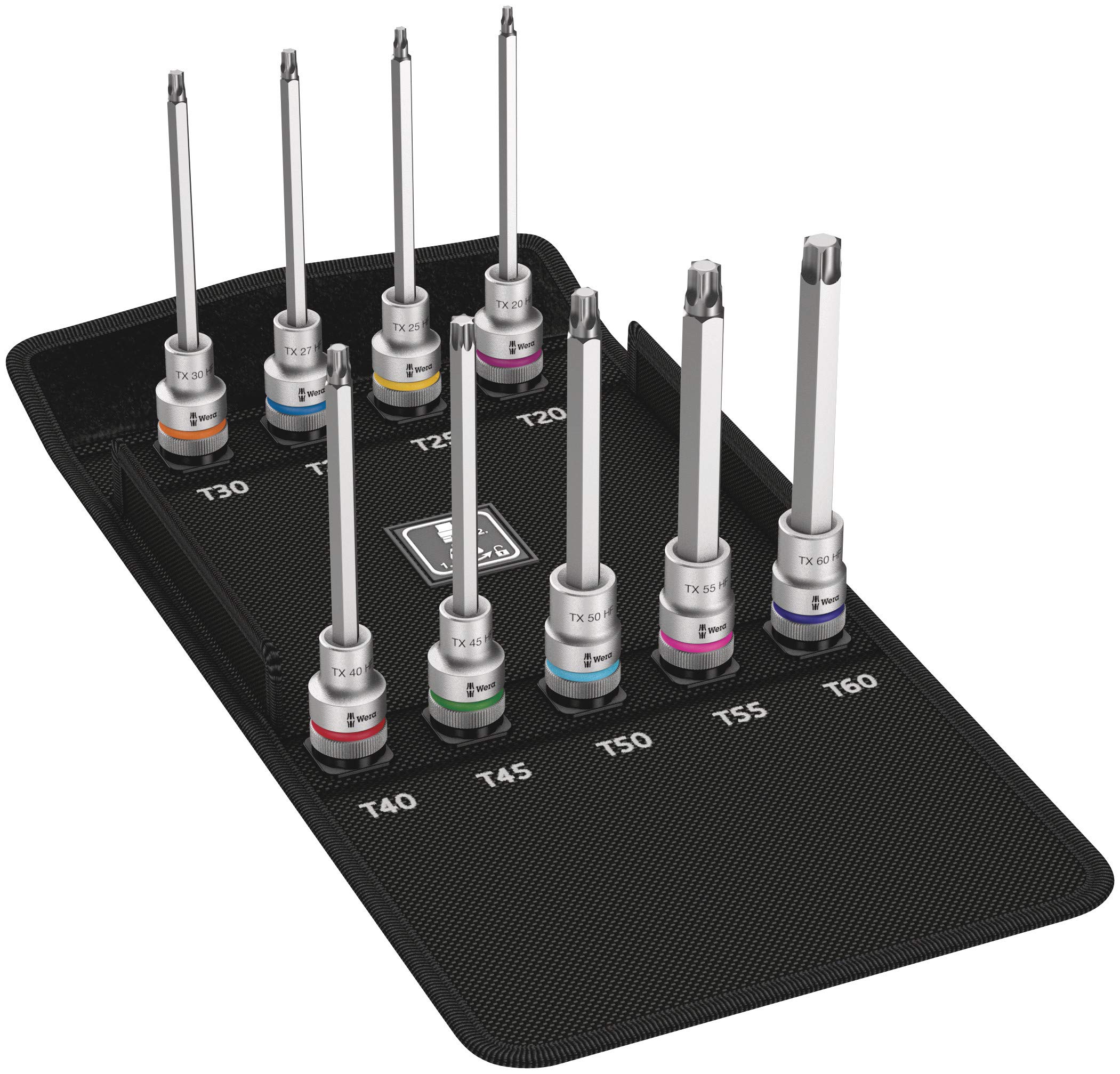 

Wera 05004212001 Torx Bit Socket 8767 C HF 3 Holding Function 9 Piece Set Japanese Import 1/2 [Regular Product]