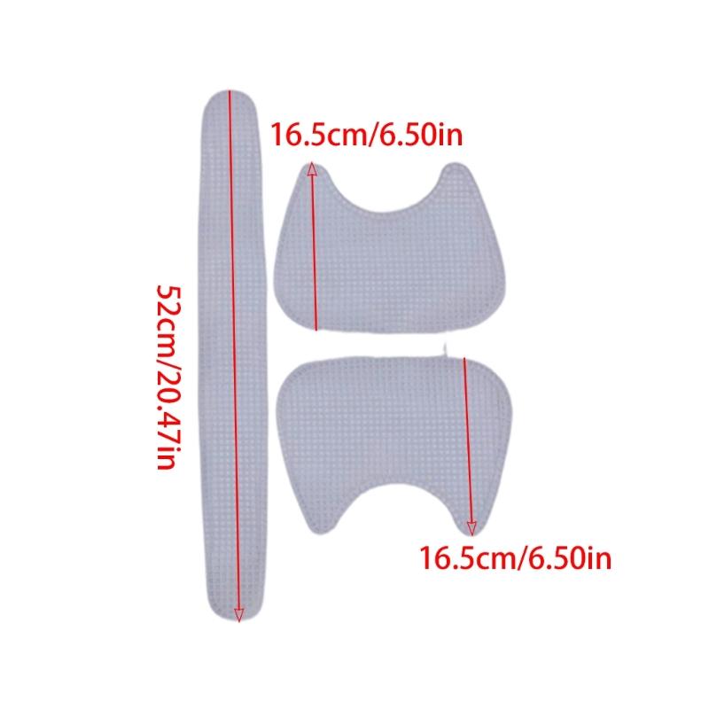 Portable Plastic Grids Stencils For Toted Bags Crafting Includes Step By Step Instructions