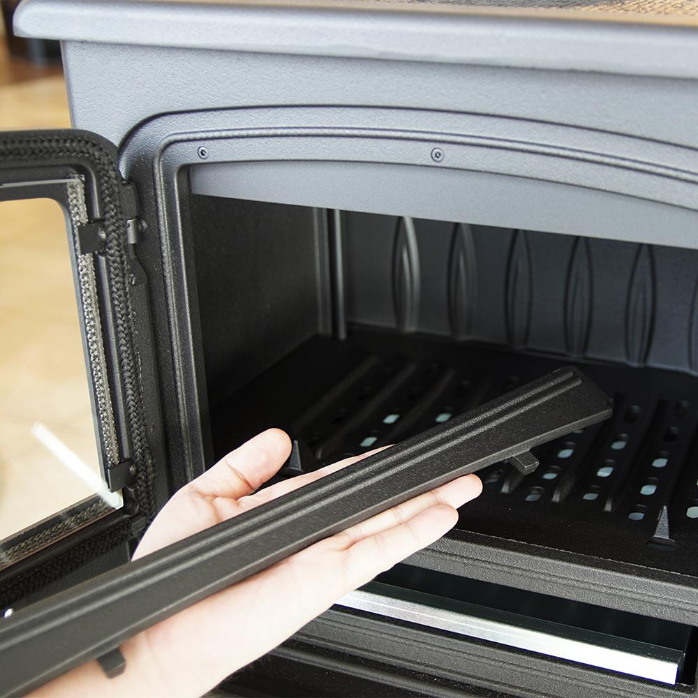 Wood Burning Cast Iron Stove KRATKI K7 Automatic Air Control Ø 130 5 kW