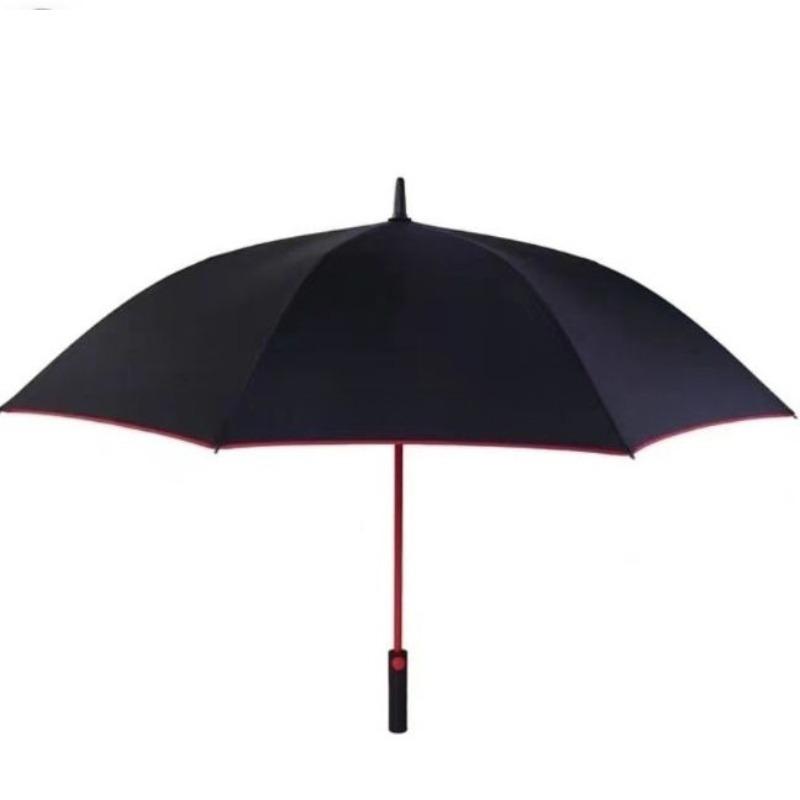 For BMW M Series Long Handle Umbrella Red Bone Tire Pattern Handle Rainproof Windproof Business Advertising Golf Umbrella