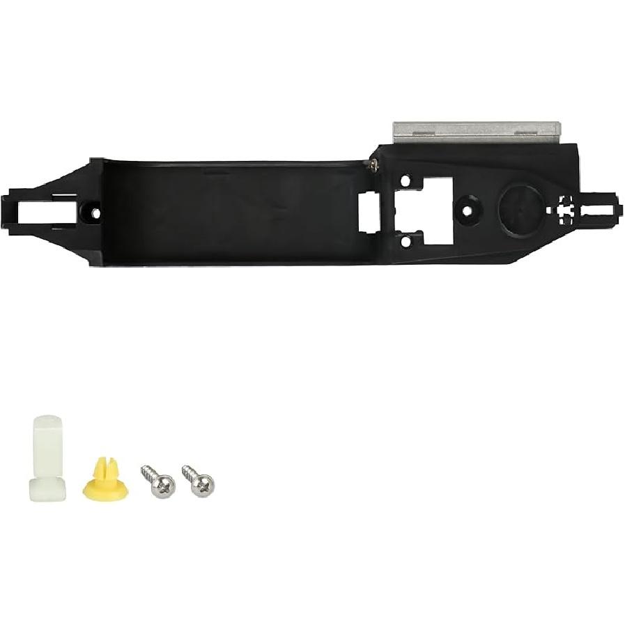 TQPONLY Exterior Door Handle & Reinforcement Plate Kit,For 2000-2007 Ford Focus Front Left Driver Side,Replaces 81970 6S4Z-5426685-C 6S4Z-5426685-A