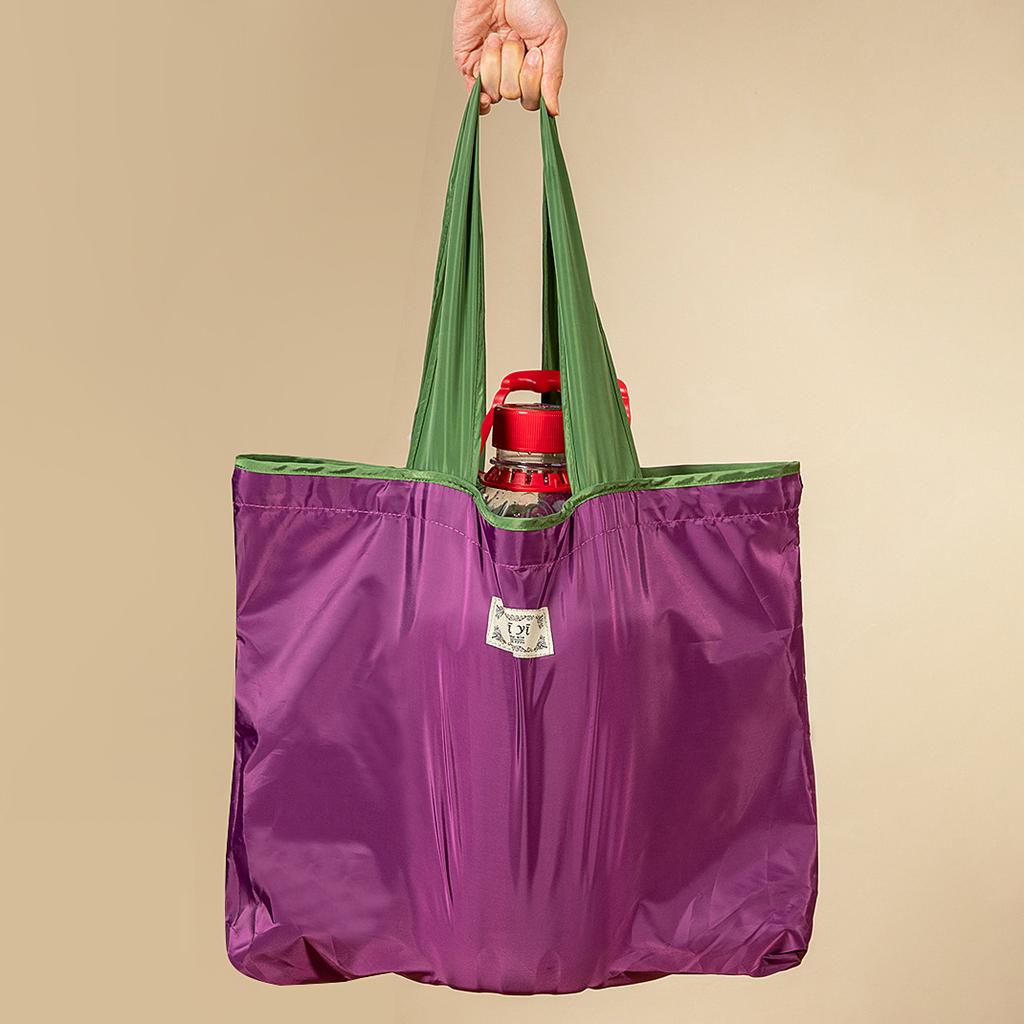 Large Environmental Supermarket Shopping Bag Fashion Shoulder Bag Foldable Portable Handbag Grocery Waterproof Bag