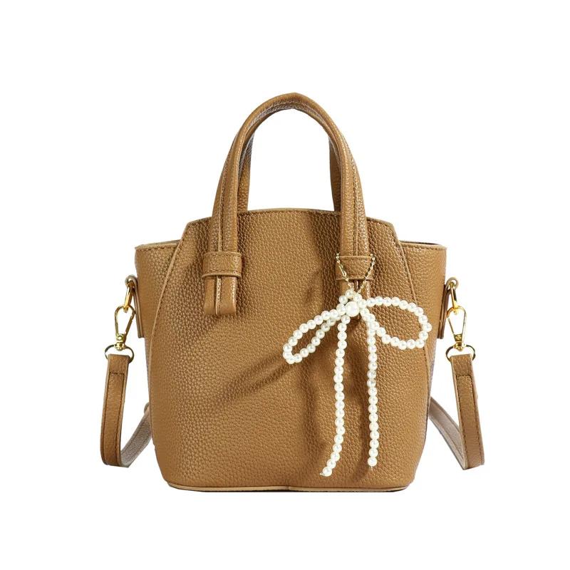 

Досуг сумка-ведро для женщин сумки через плечо модные универсальные сумки через плечо для женщин сумки-кошельки и сумки one size коричневый