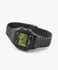 Taimaegseu T80 All Black Metal Strap Digital Watch 34Mm