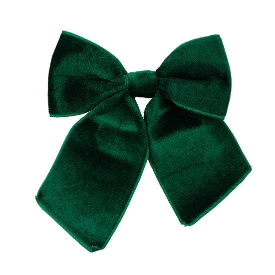 Yousheng Christmas Tree Bow Pendant Velvet Bow Topper Wreaths Doors Decor Wire-Reinforced Edges Gift Bows Holiday Decoration