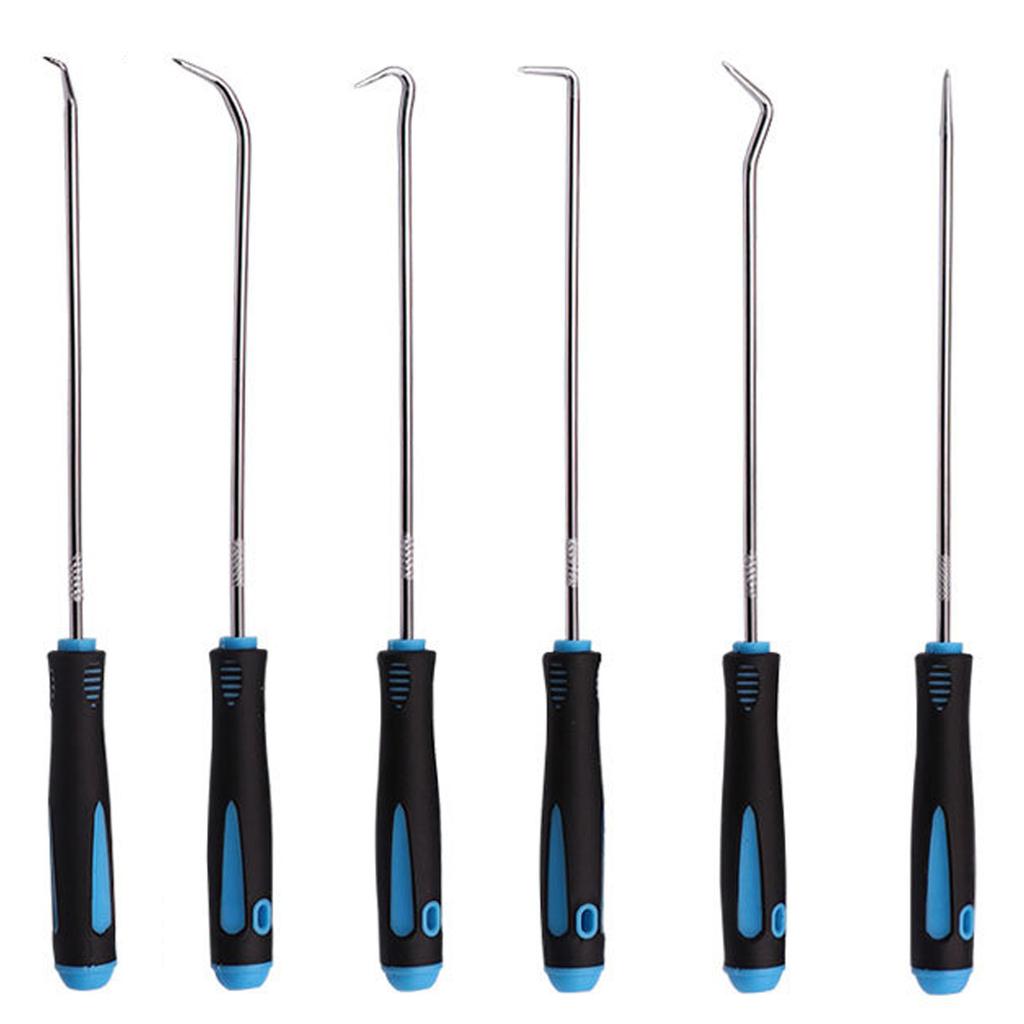 6Pcs Auto Vehicle Removal Pick Hook Set Car Oil Seal Screwdrivers Set Gasket Puller Remover O Ring Seal Disassembly Tool