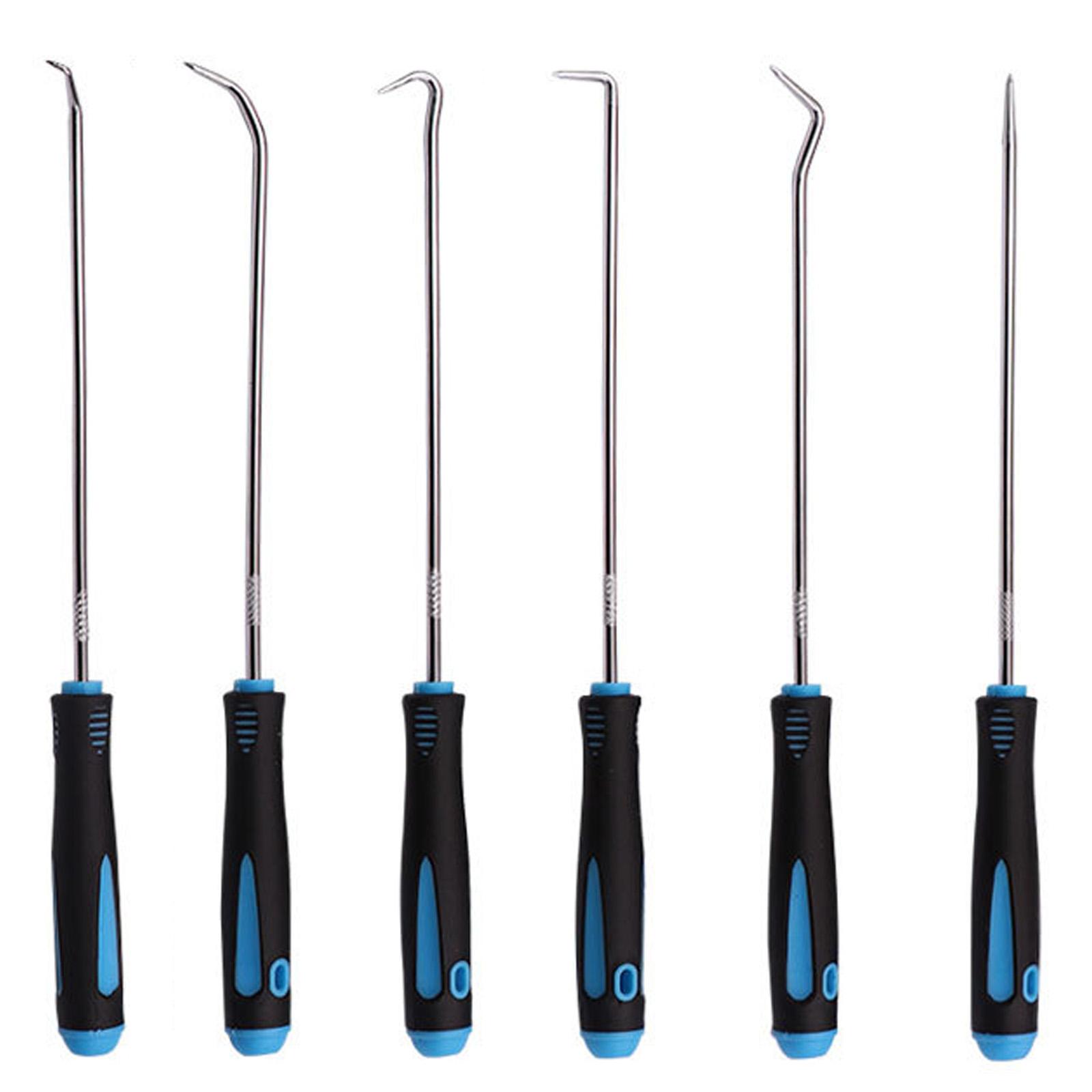 

6 шт./компл. Набор отверток для снятия автомобильного сальника, набор крючков для снятия уплотнительного кольца, съемник для ремонта прокладки