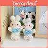 Charming Rabbit Plush Keychain Sweet Bow Baby Bunny Soft Toy For Kids And Adults