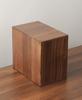 Walnut wood drawer-style small box desktop coffee table, retro storage box for storing solid wood ornaments