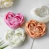 Silicone Molds Candle Making Moulds Handmade Candle Supplies Flower Shape Resin Crafting Molds Jewelry Making Accessory