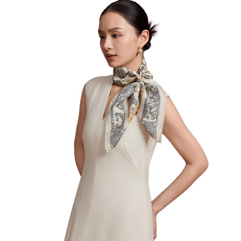 Shanghai Story 2025 Silk Wool Blend Scarf Shawl