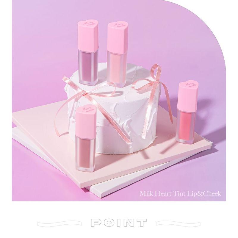 Merry monde - Milk Heart Tint - 4 Farben